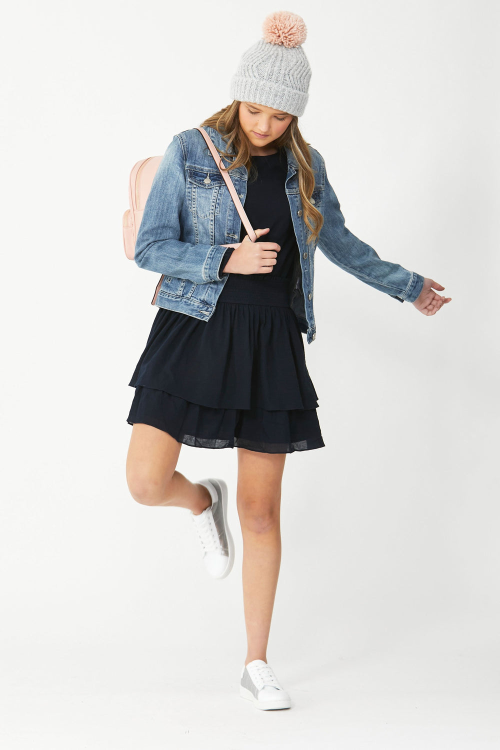 [TEST] Kids Jaynee Shirred Dress