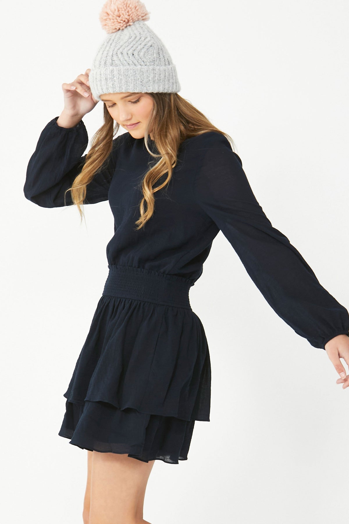 [TEST] Kids Jaynee Shirred Dress