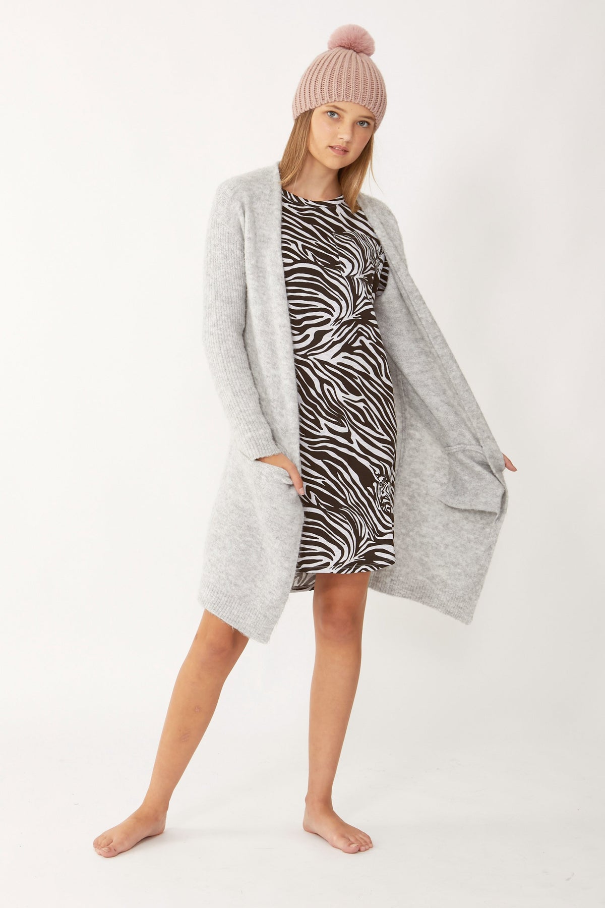 [TEST] Kids Zebra Print Nightie