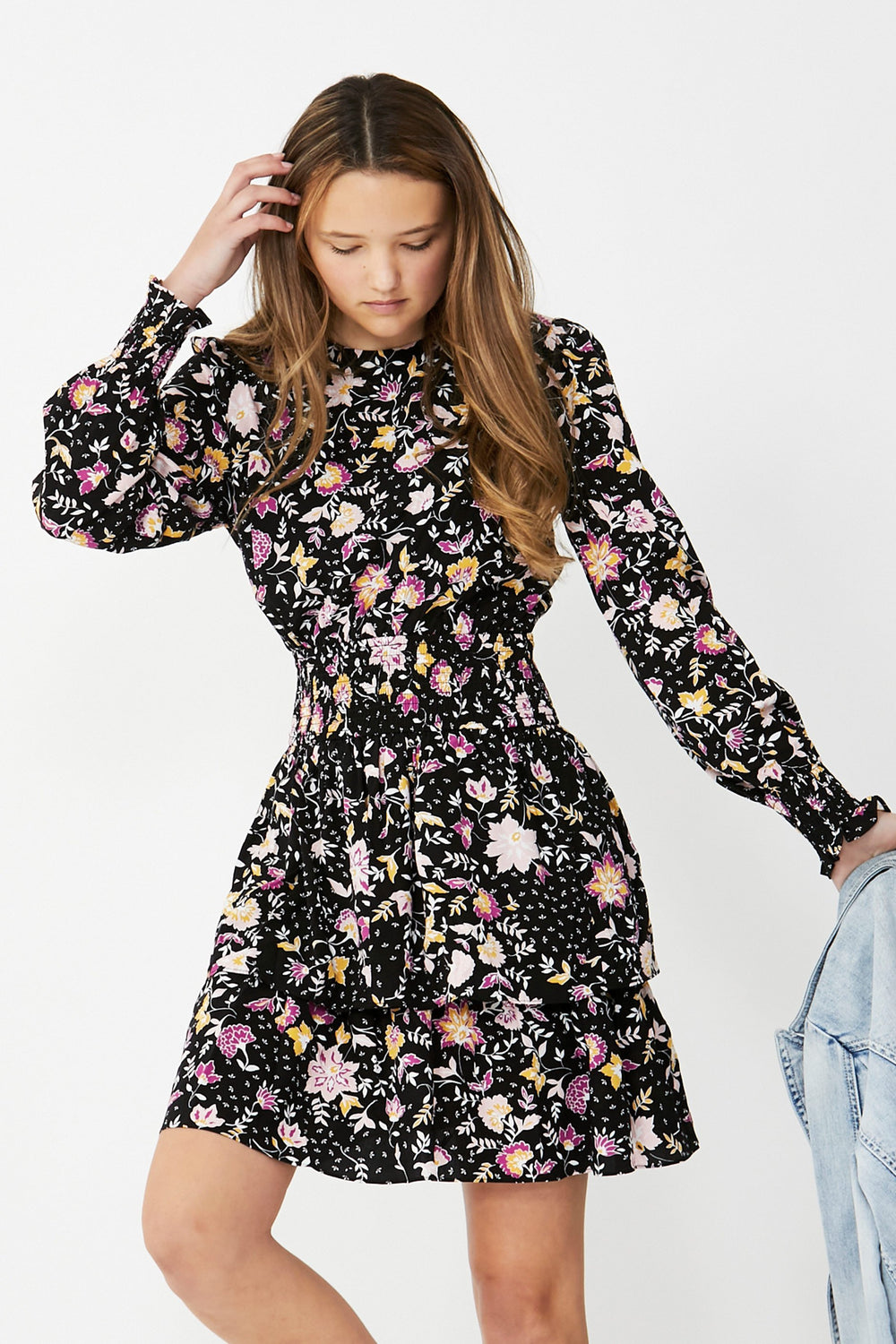 [TEST] Kids Steph Shirred Waist Dress