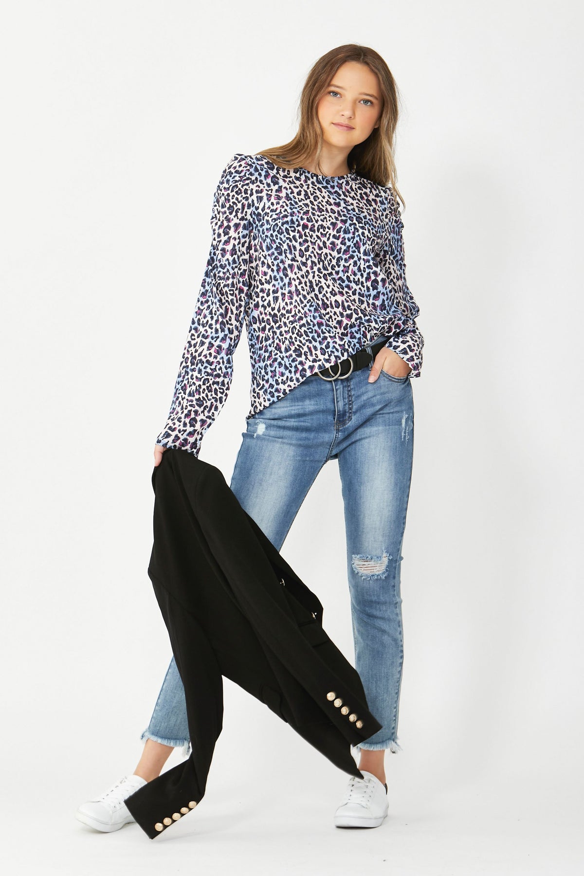 [TEST] Kids Jenny Gathered Sleeve Top