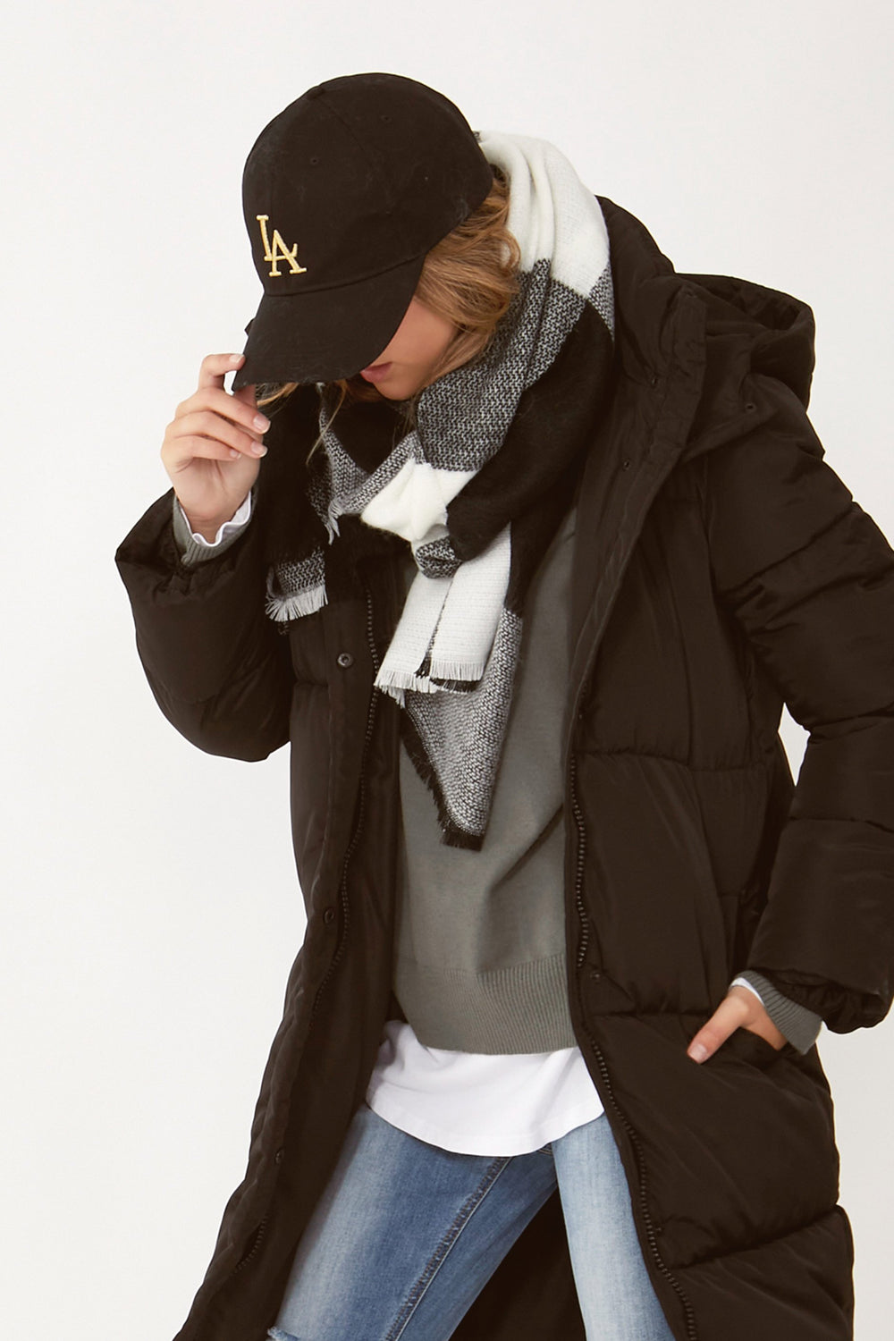 [TEST] Kids Checked Scarf
