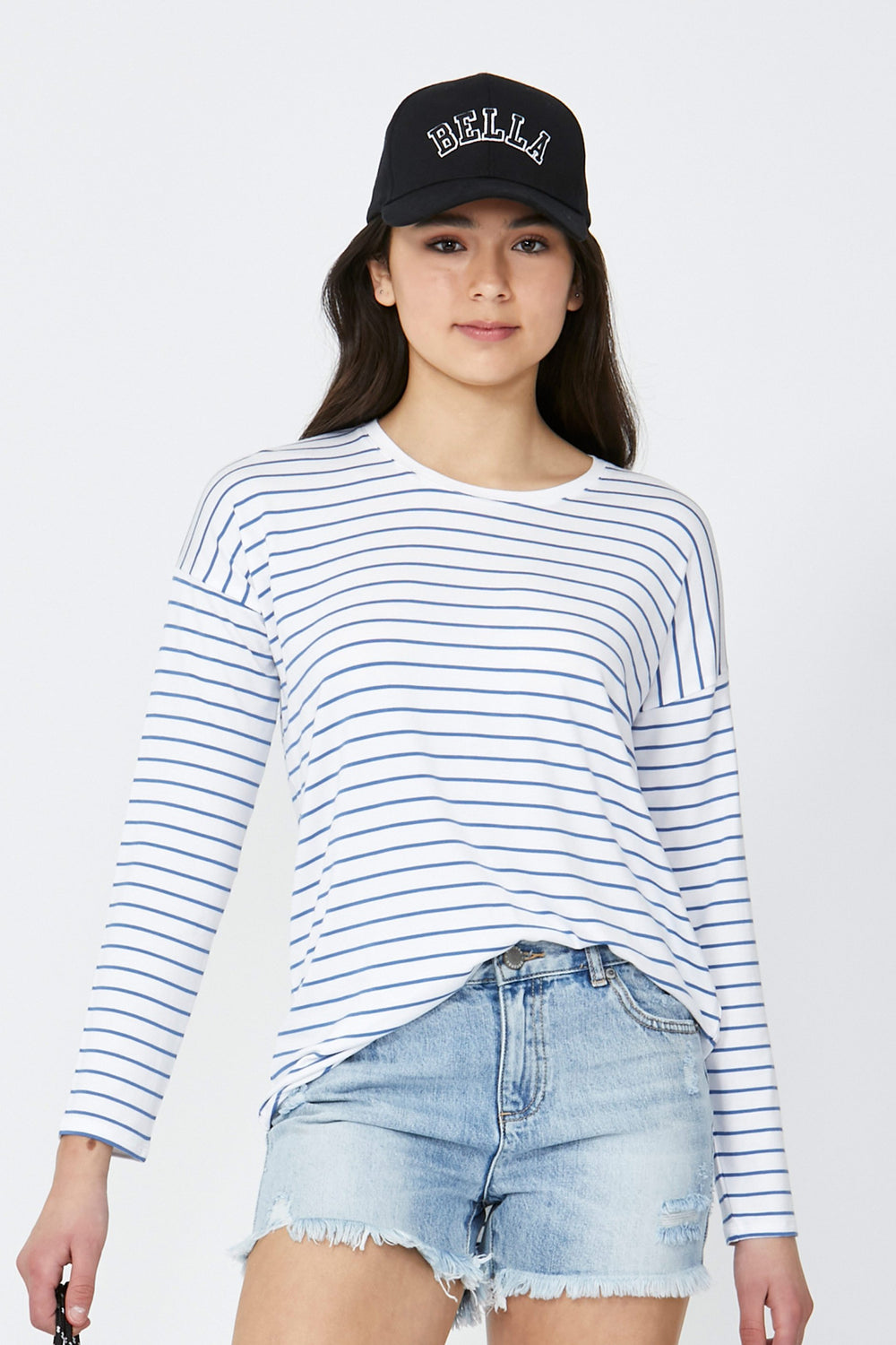 [TEST] Kids Stripe Long Sleeve Tee