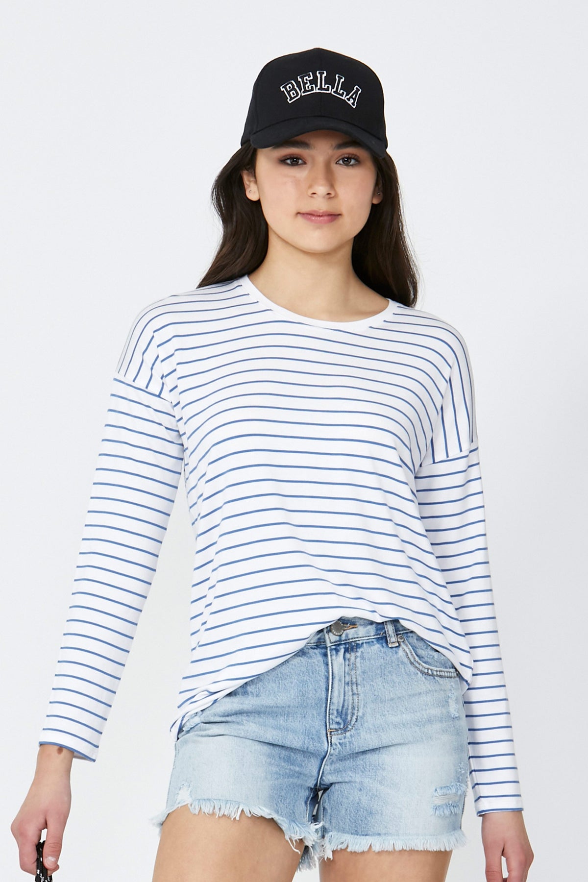[TEST] Kids Stripe Long Sleeve Tee