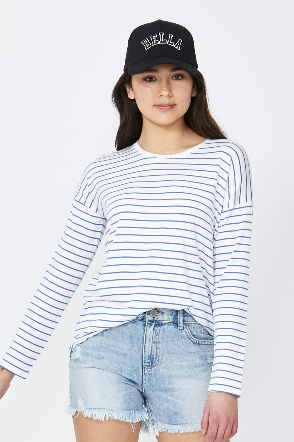 [TEST] Kids Stripe Long Sleeve Tee