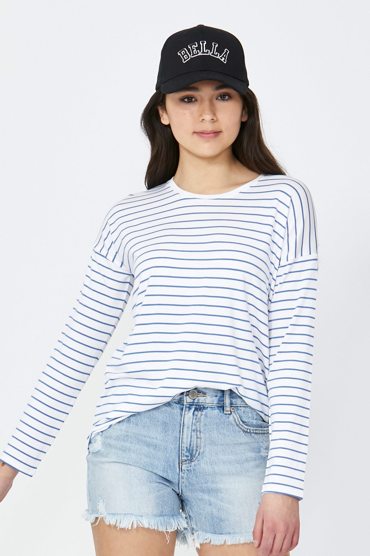 [TEST] Kids Stripe Long Sleeve Tee