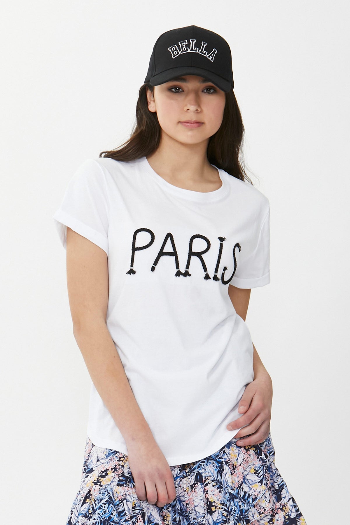 [TEST] Kids Paris Embellished Tee