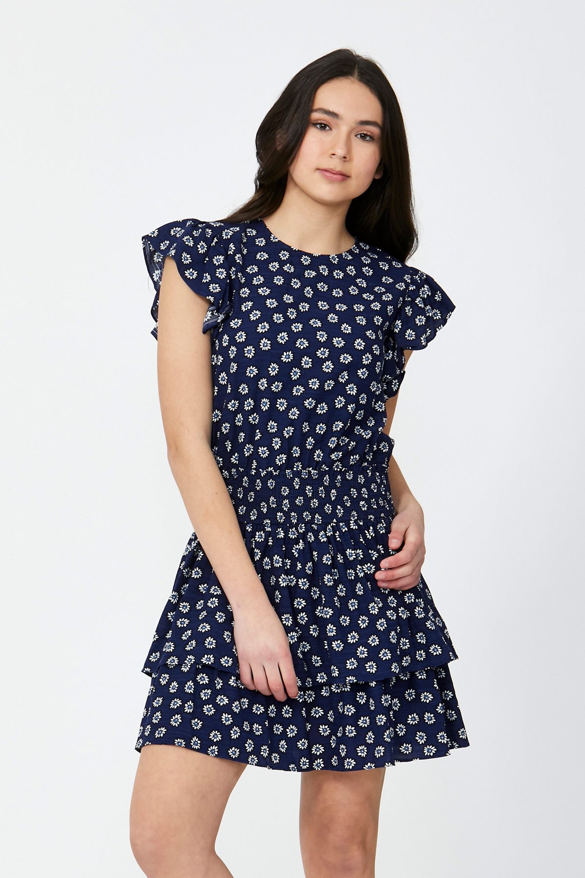 [TEST] Kids Sophia Shirred Dress