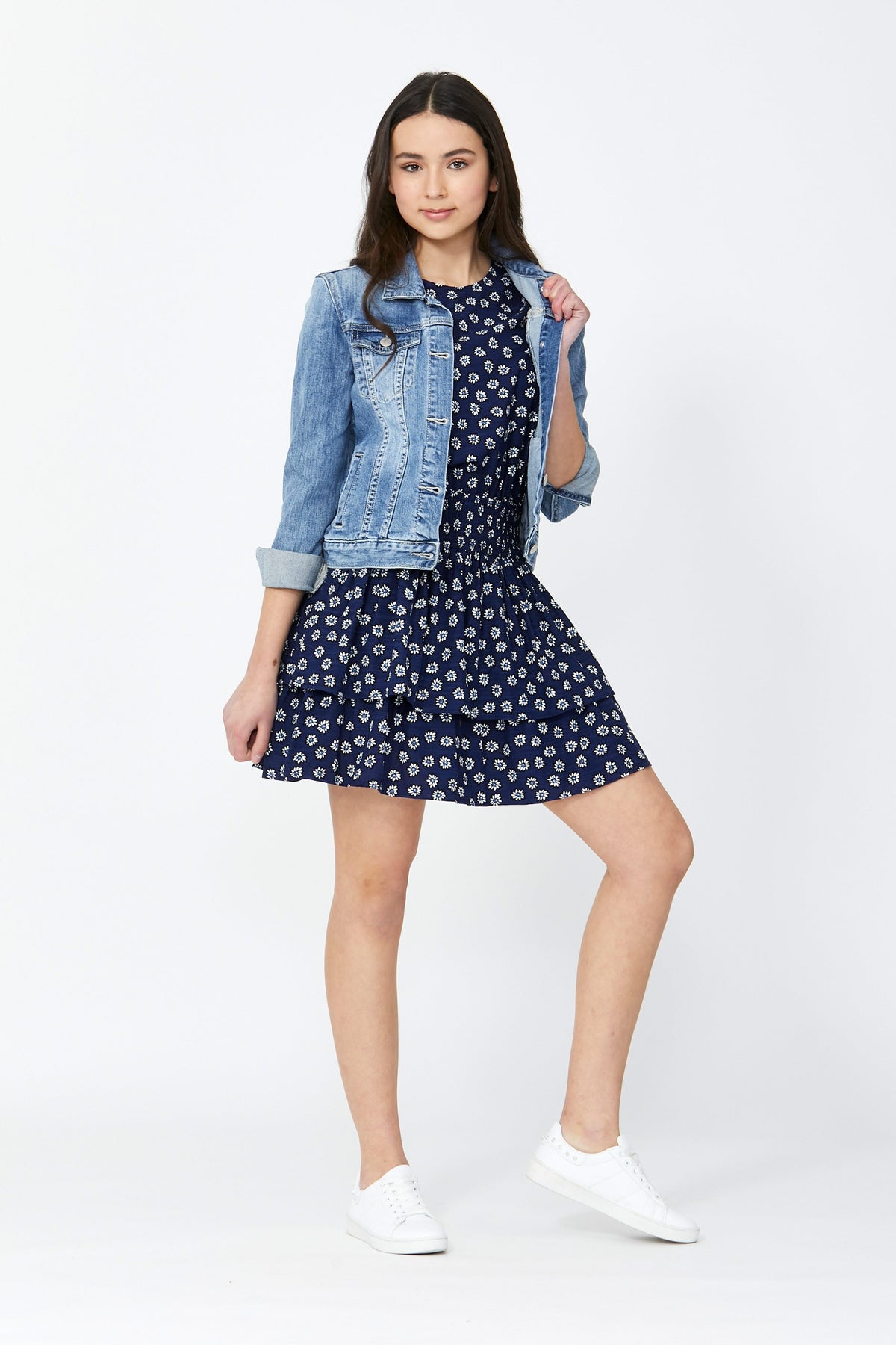 [TEST] Kids Sophia Shirred Dress