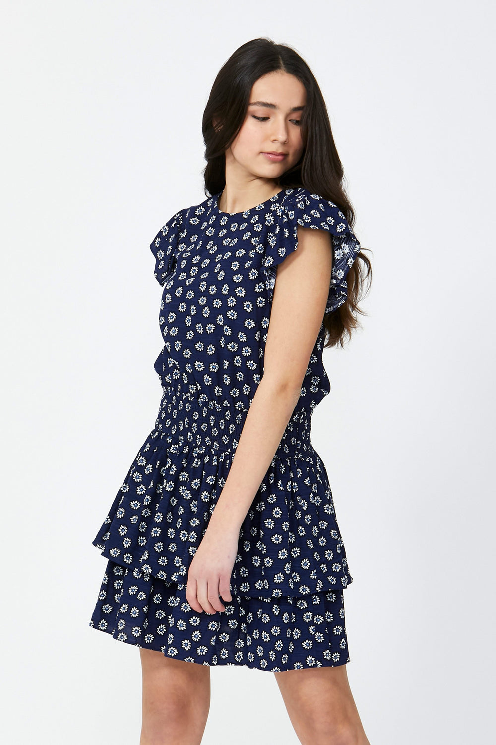 [TEST] Kids Sophia Shirred Dress