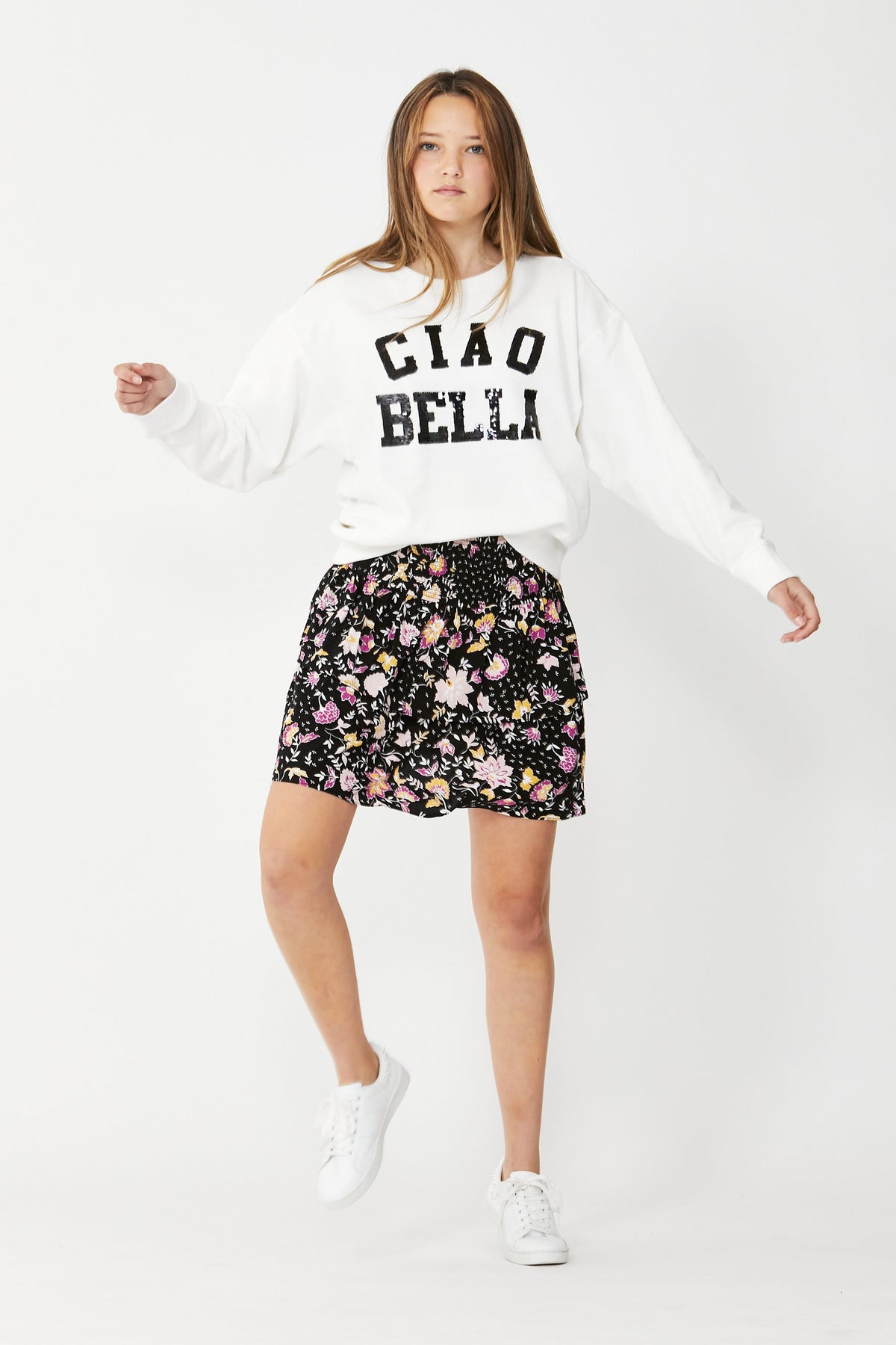 [TEST] Kids Mollie Printed Skirt