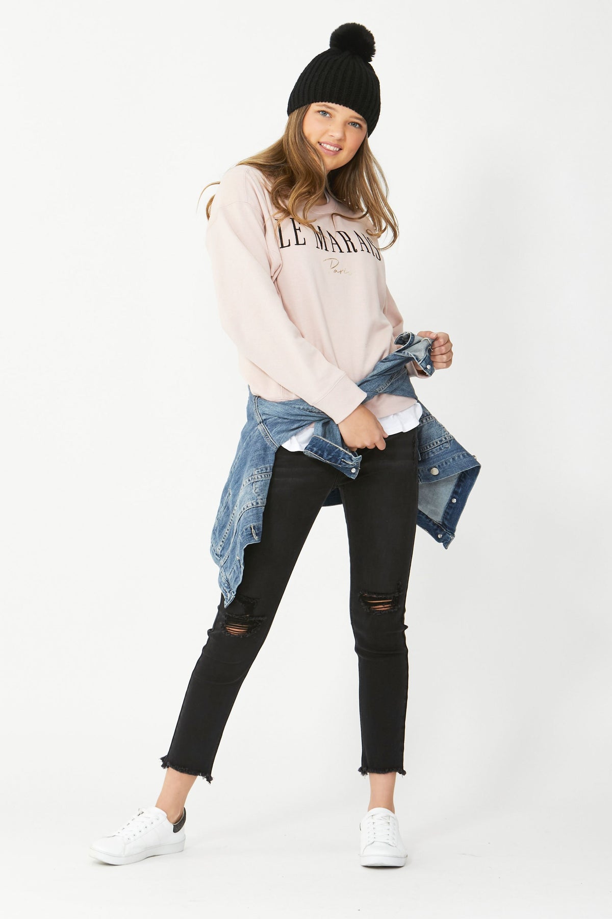 [TEST] Kids Le Marais Cropped Crew