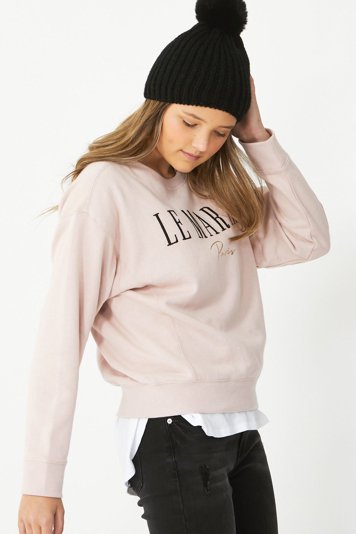 [TEST] Kids Le Marais Cropped Crew