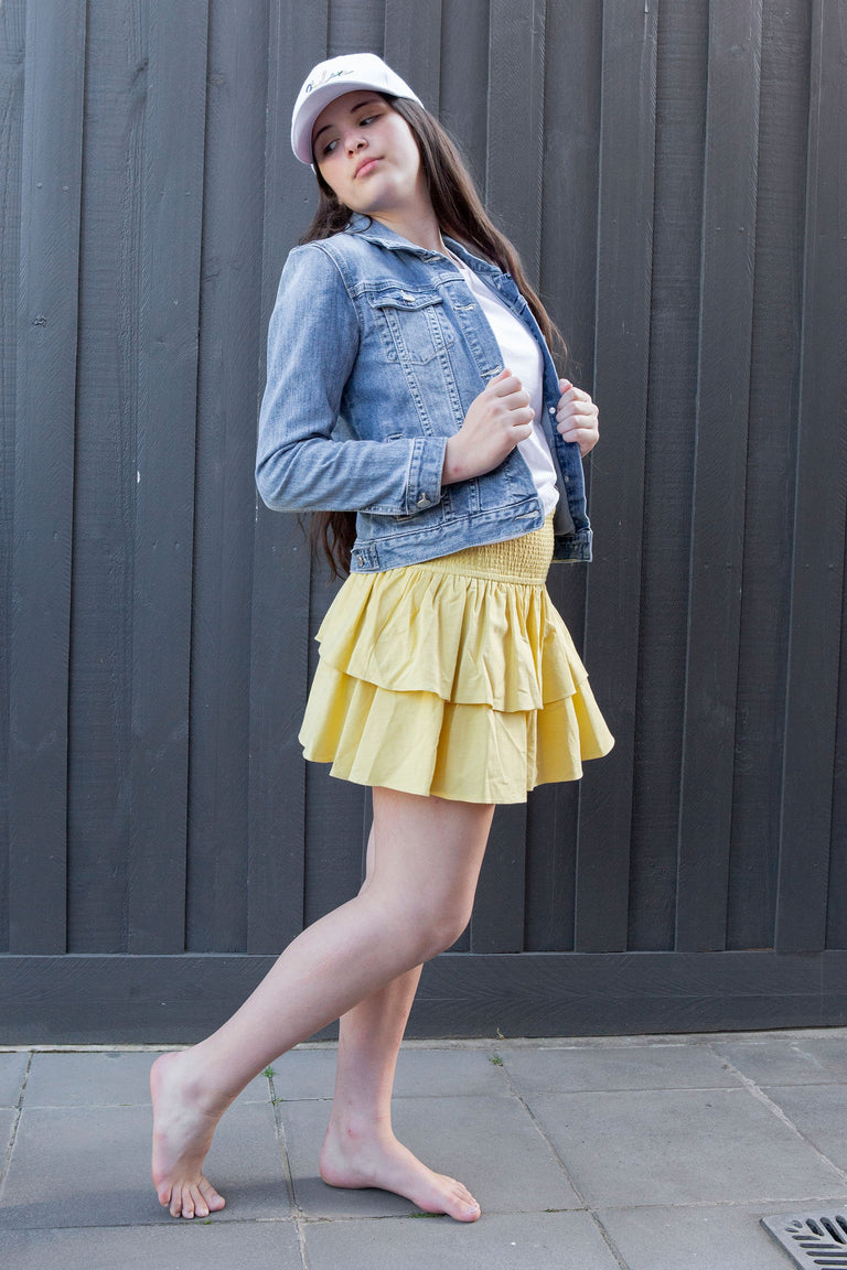 [TEST] Girls Sky Ruffle Skirt