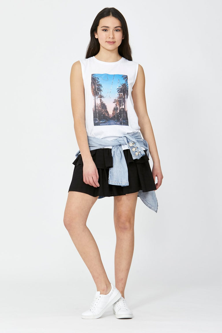 [TEST] Girls Sky Ruffle Skirt