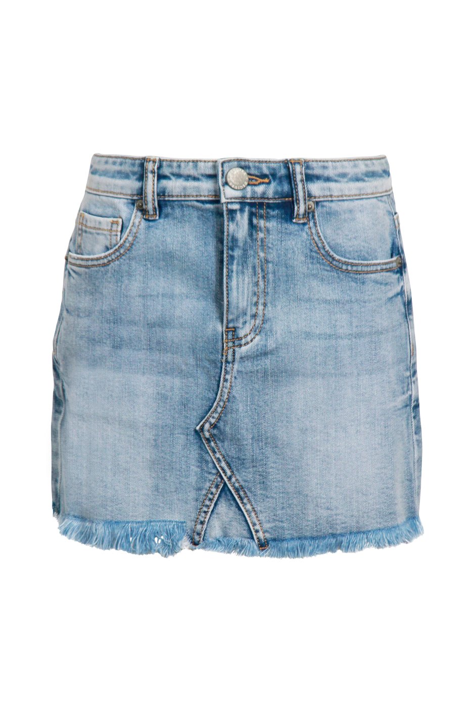 [TEST] Kids Evie Relaxed Denim Skirt