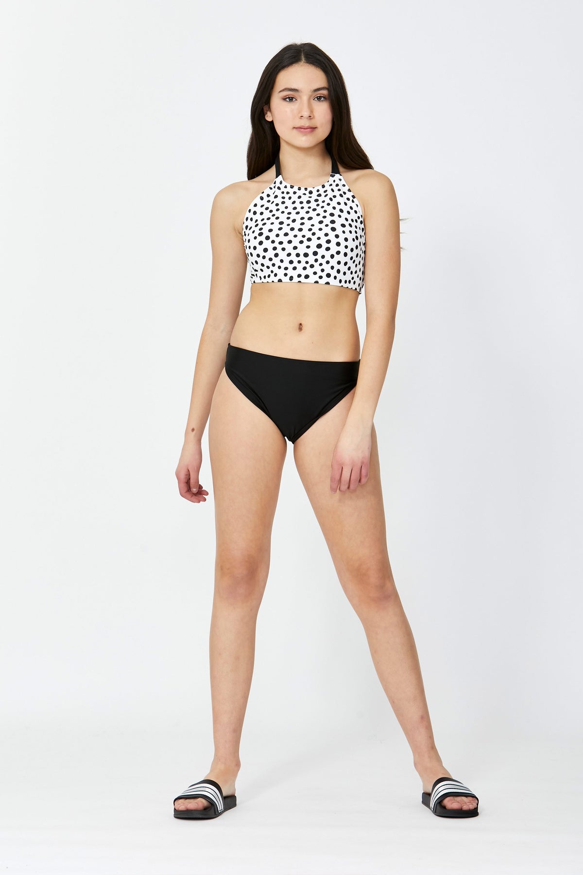 [TEST] Girls High Neck Bikini Set