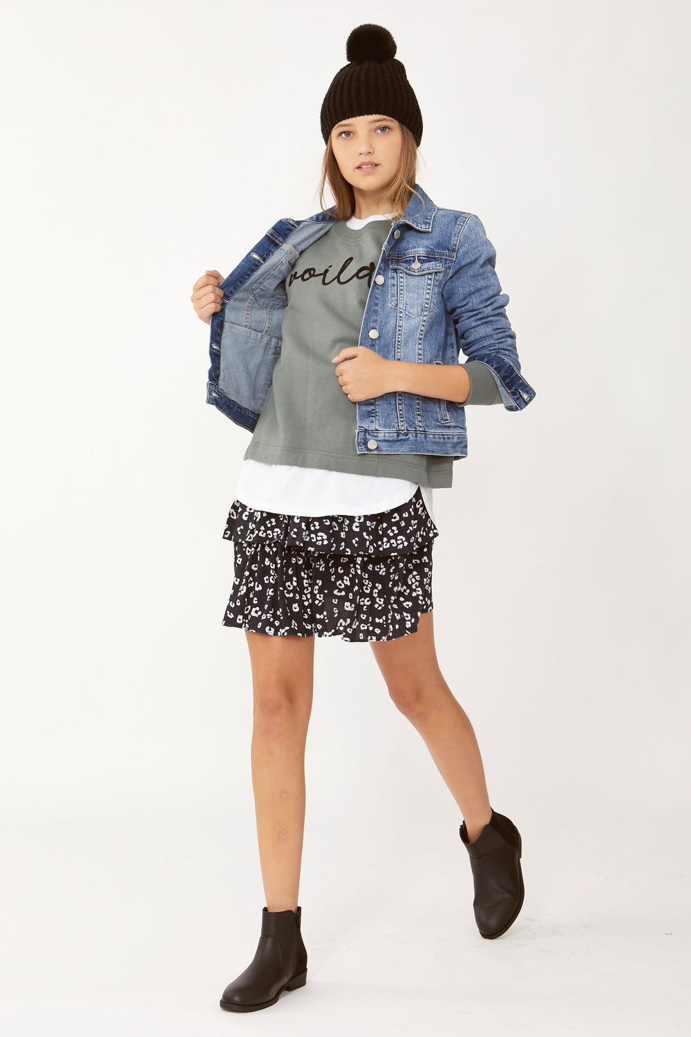 [TEST] Kids Molly Cropped Crew