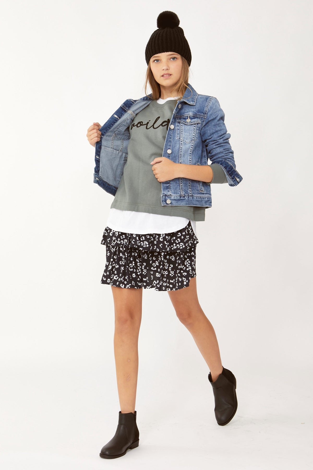 [TEST] Kids Molly Cropped Crew