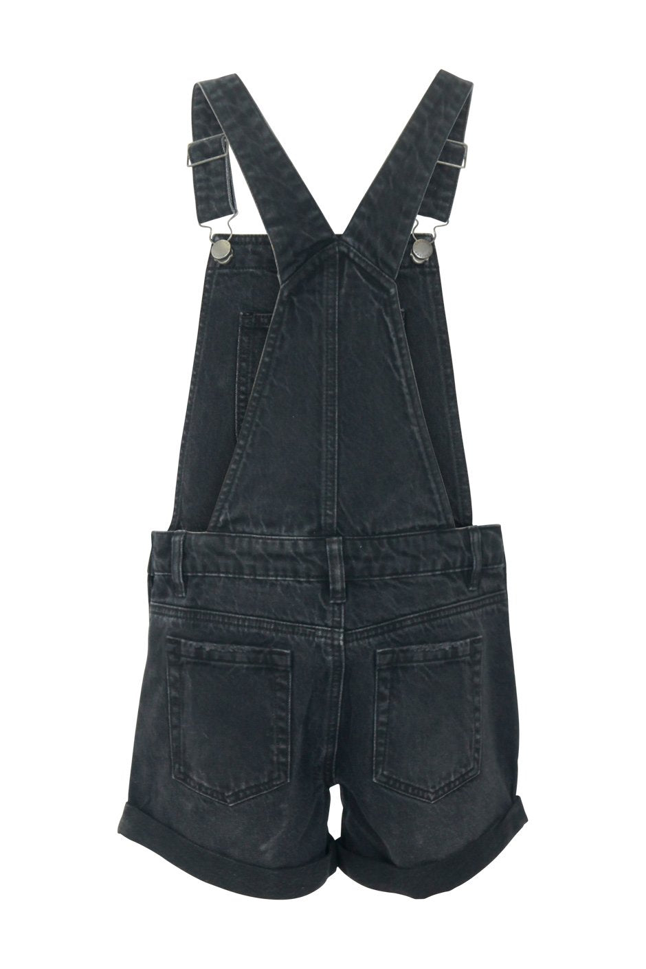 [TEST] Girls Lily Denim Short Overall