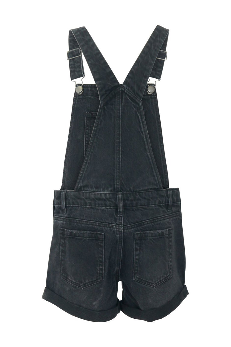 [TEST] Girls Lily Denim Short Overall