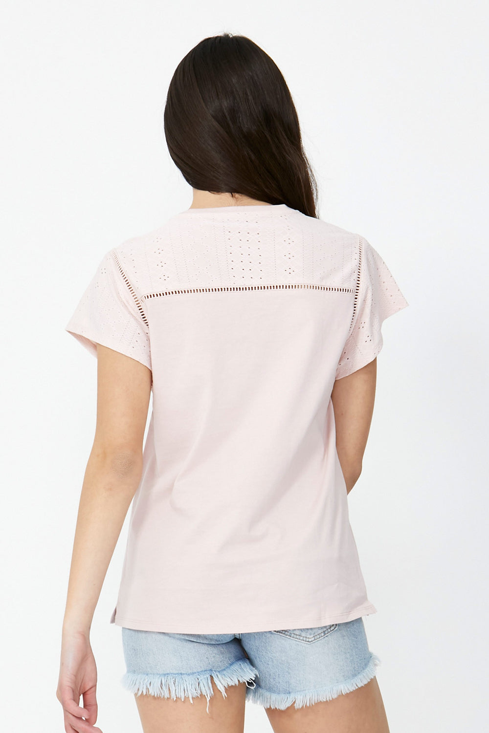 [TEST] Kids Olivia Lace Insert Tee