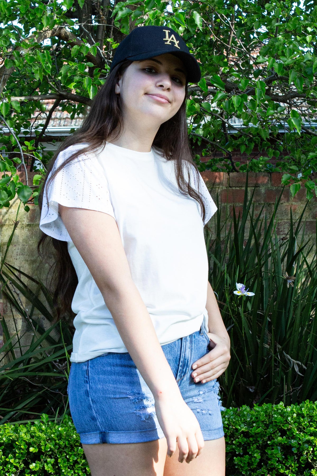 [TEST] Kids Olivia Lace Insert Tee