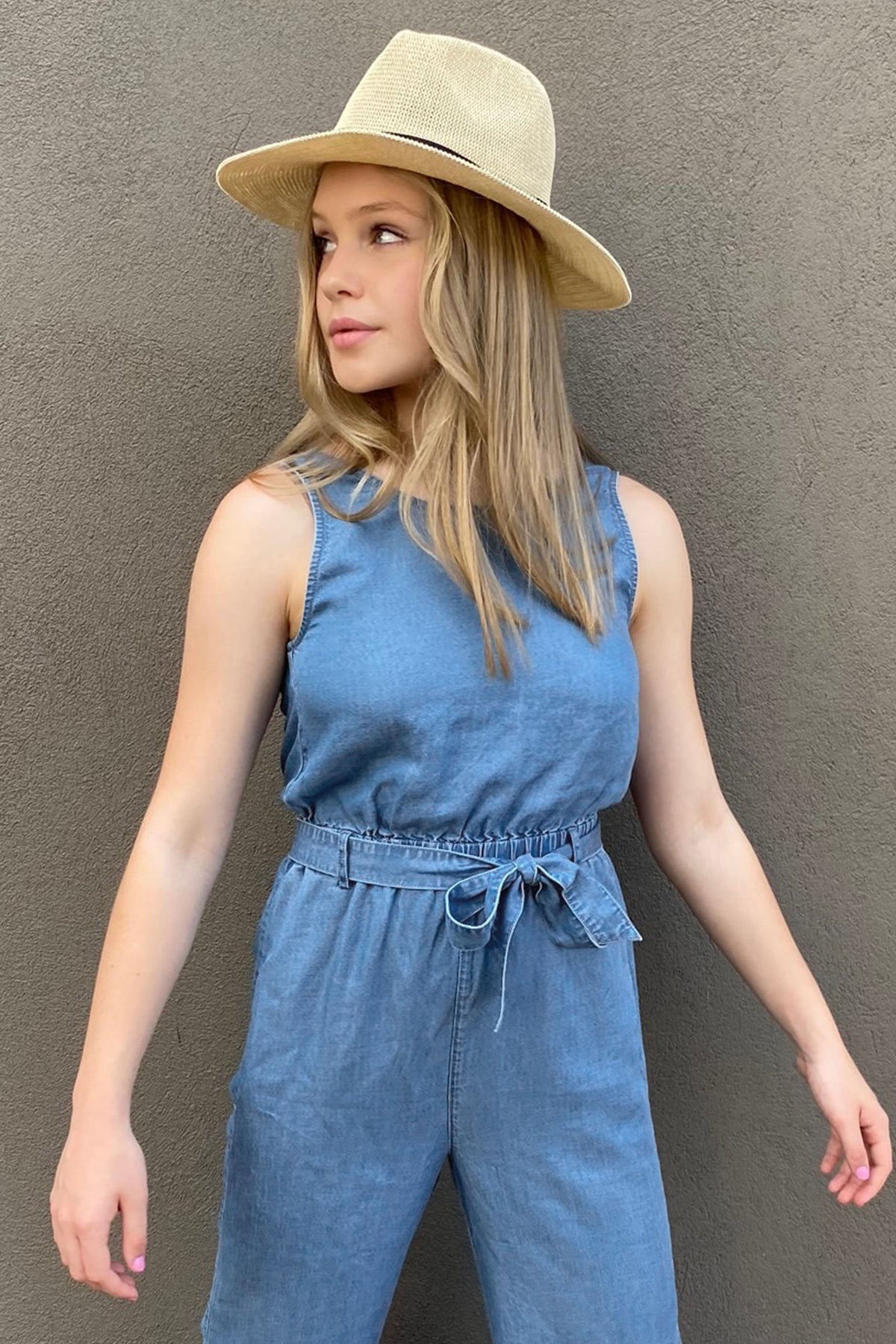 [TEST] Kids Lori Cross Back Jumpsuit