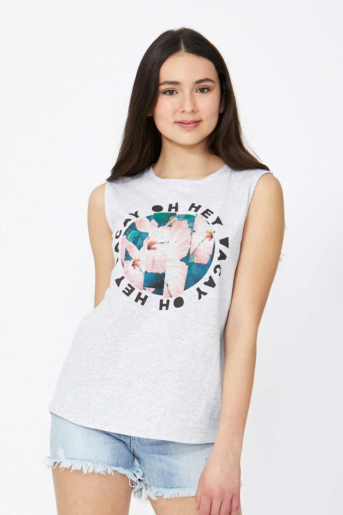 [TEST] Kids Oh Hey Vacay Tank