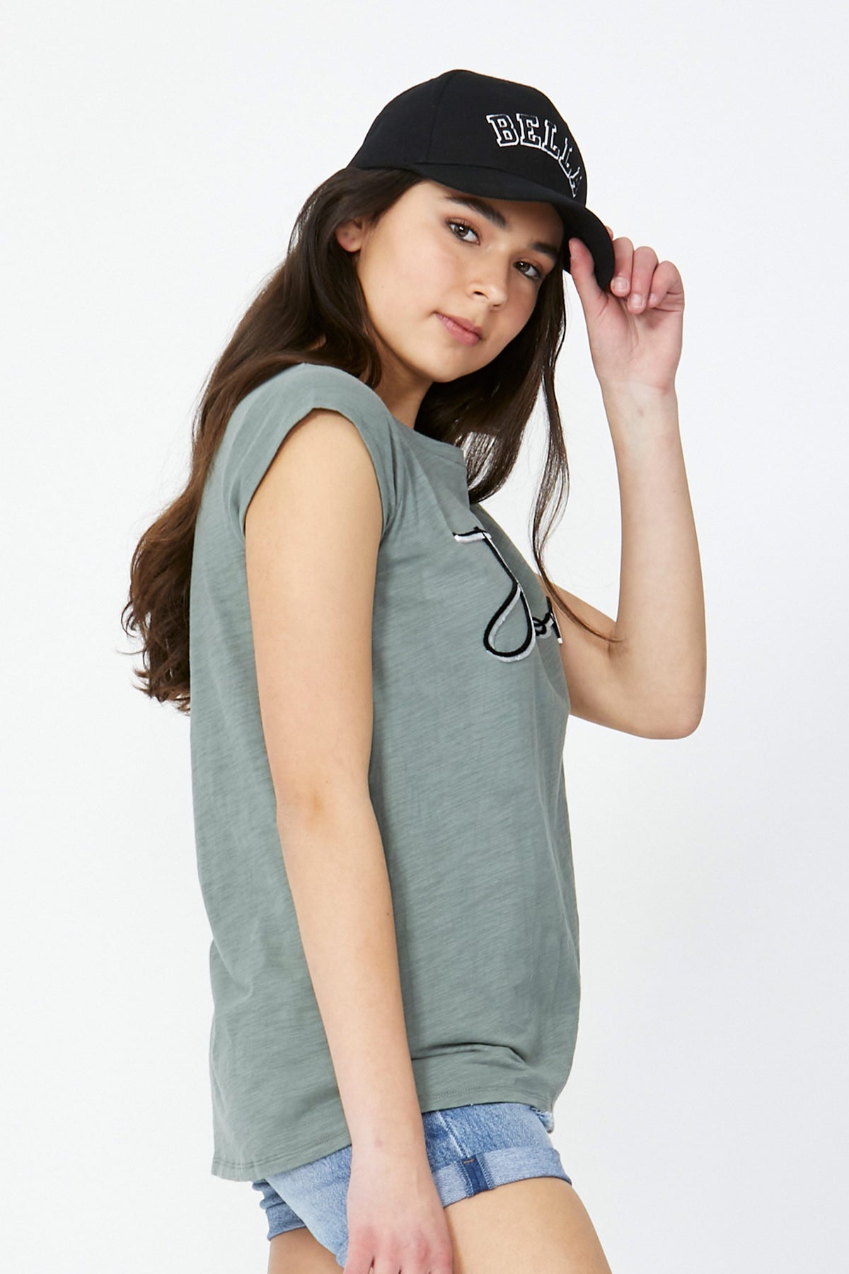 [TEST] Kids Jadore Flocked Tee