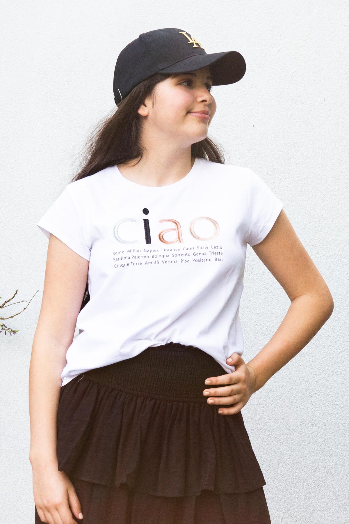 [TEST] Kids Ciao Metallic Tee
