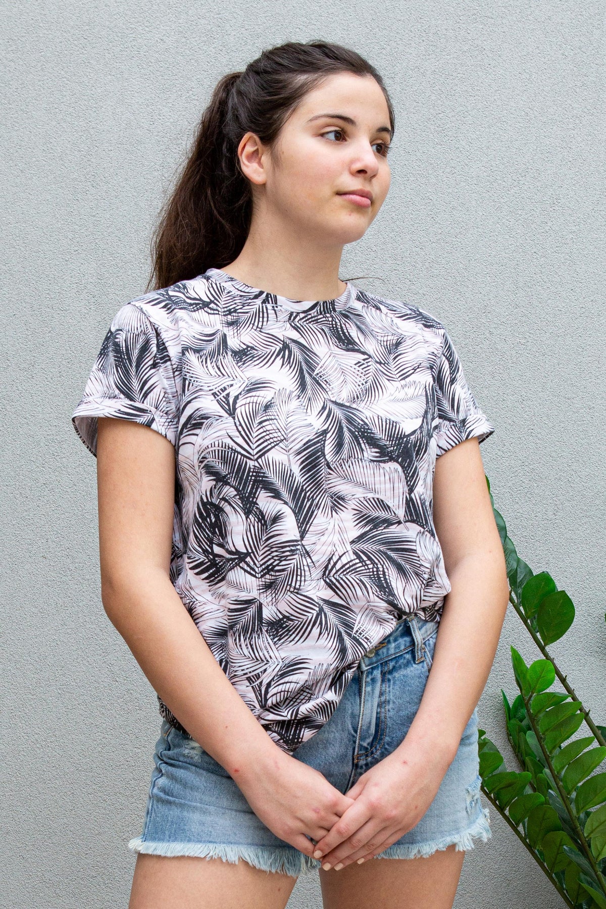 [TEST] Kids Fran Cuff Sleeve Tee