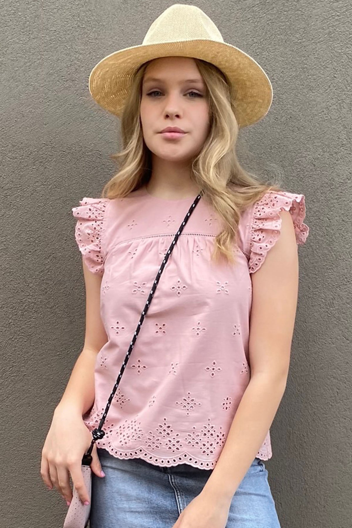 [TEST] Kids Steph Broderie Top