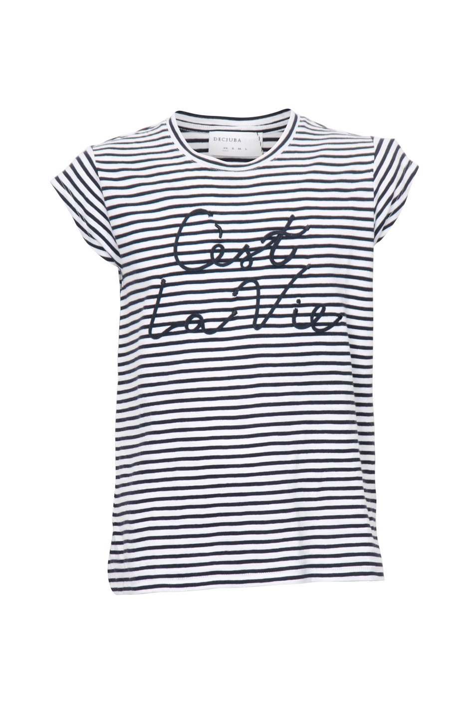 [TEST] Kids Cest La Vie Stripe Tee