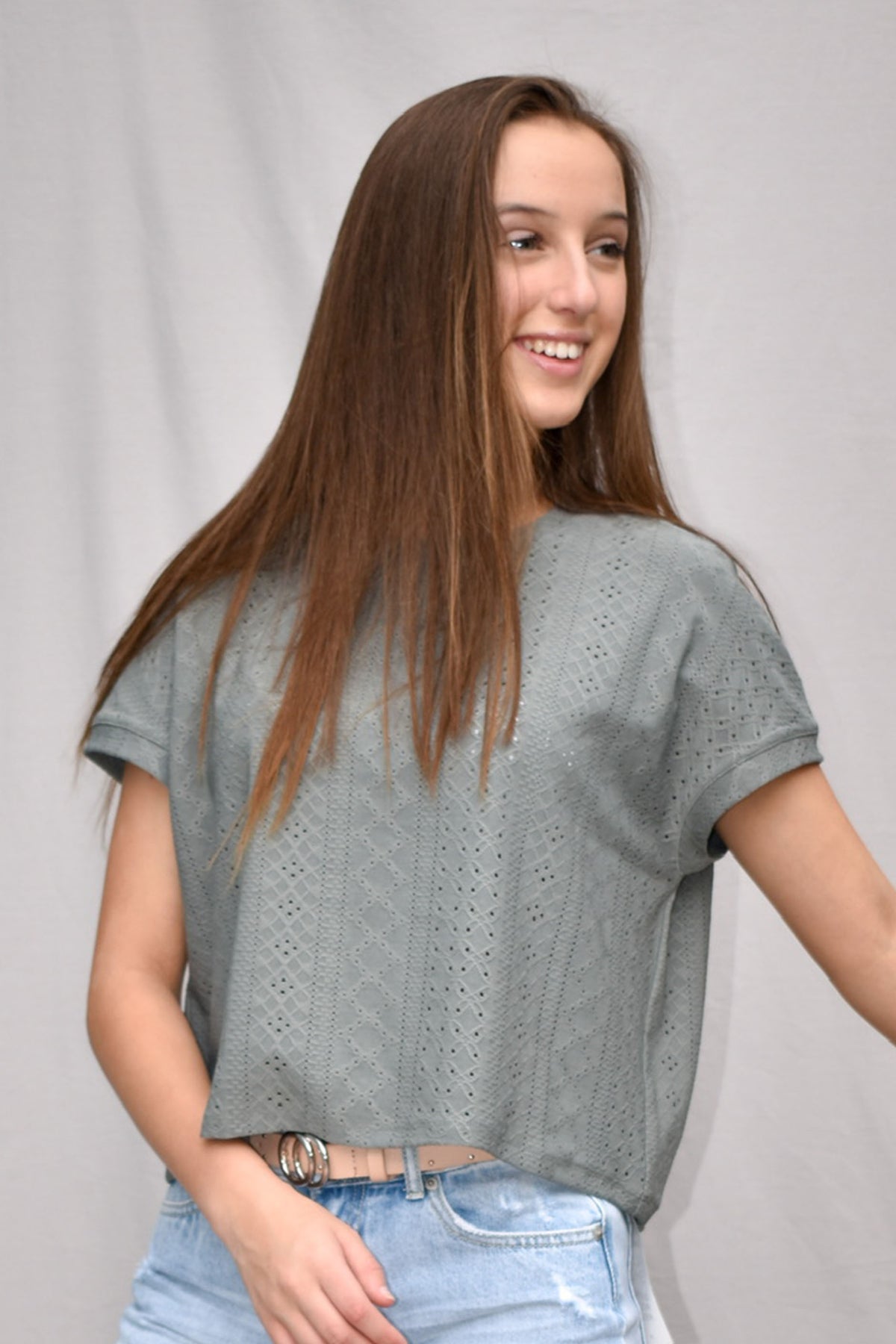 [TEST] Kids Ollie Lace Top