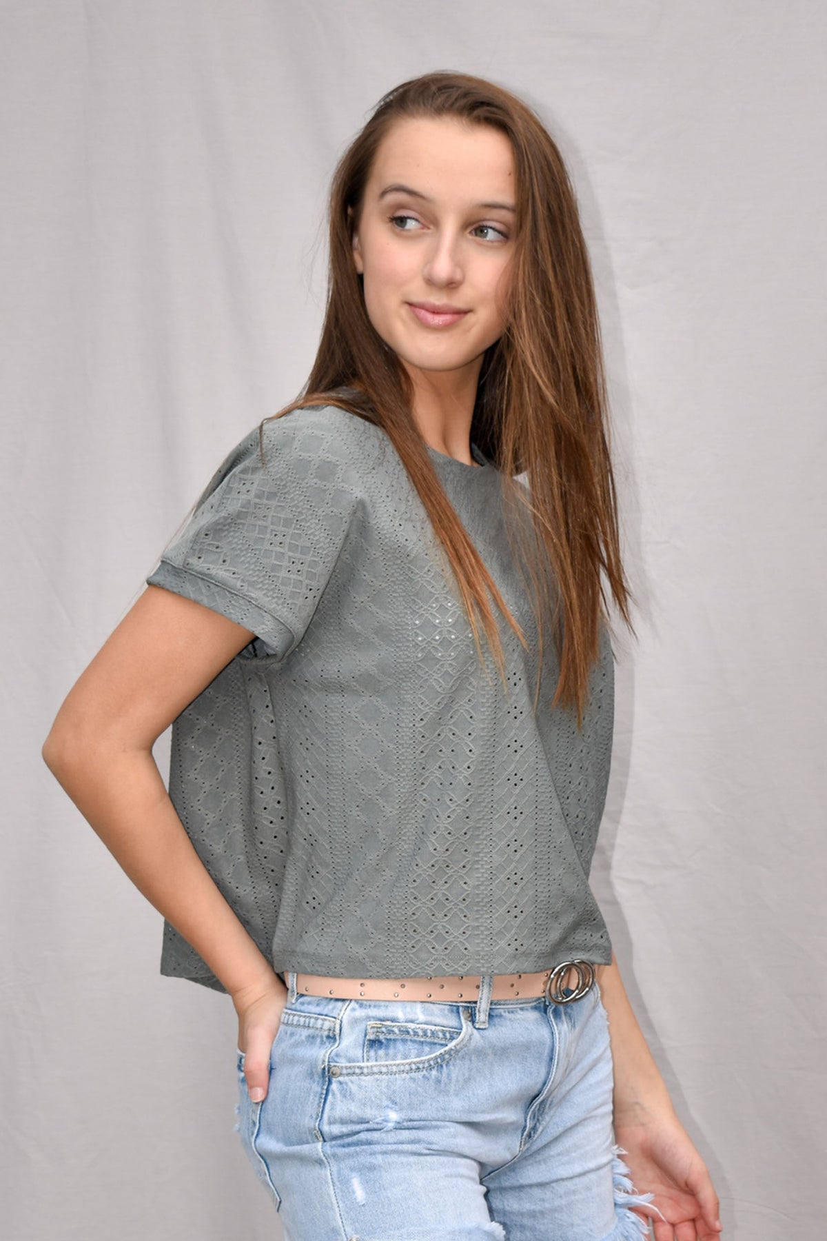 [TEST] Kids Ollie Lace Top