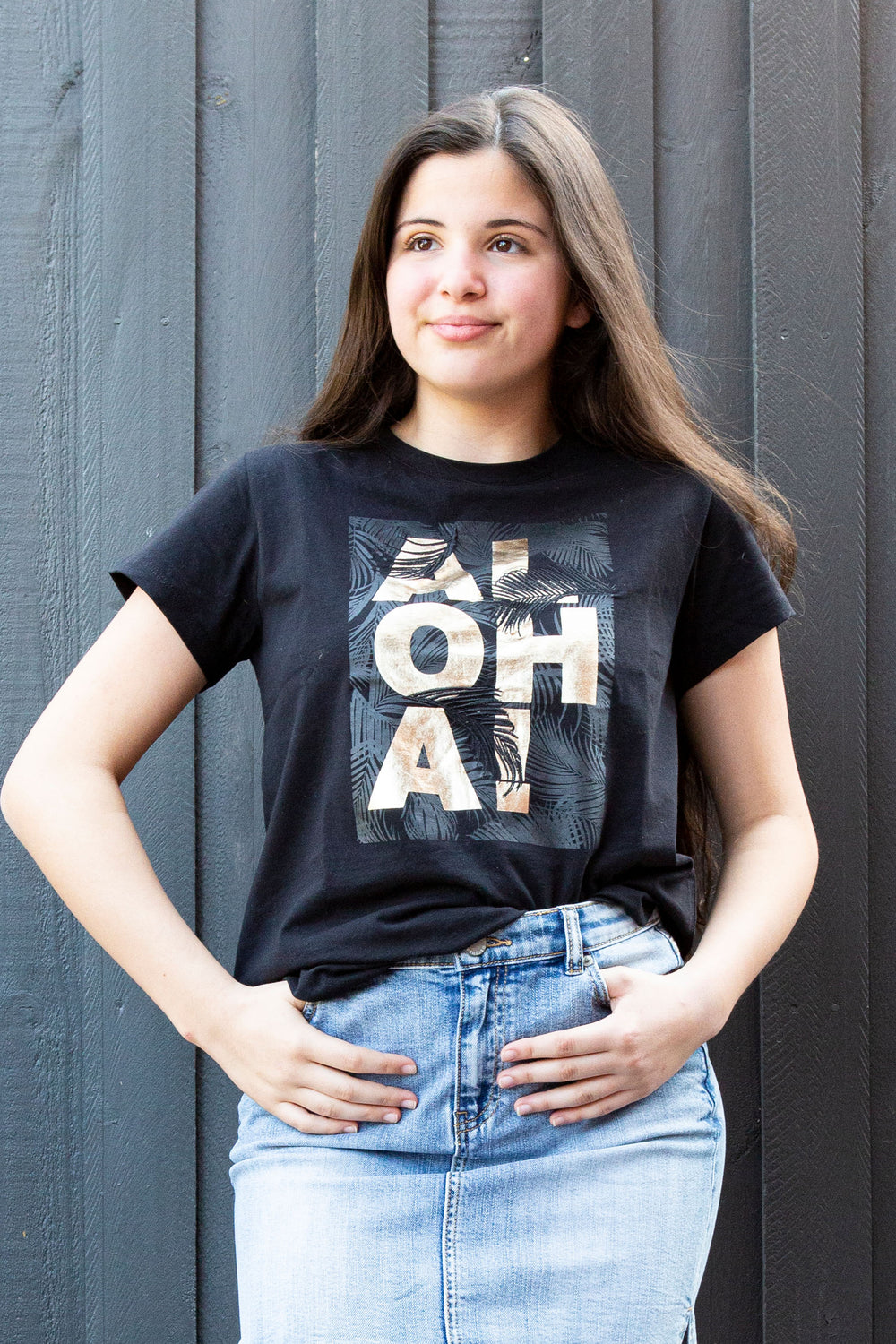 [TEST] Kids Aloha Palm Tee