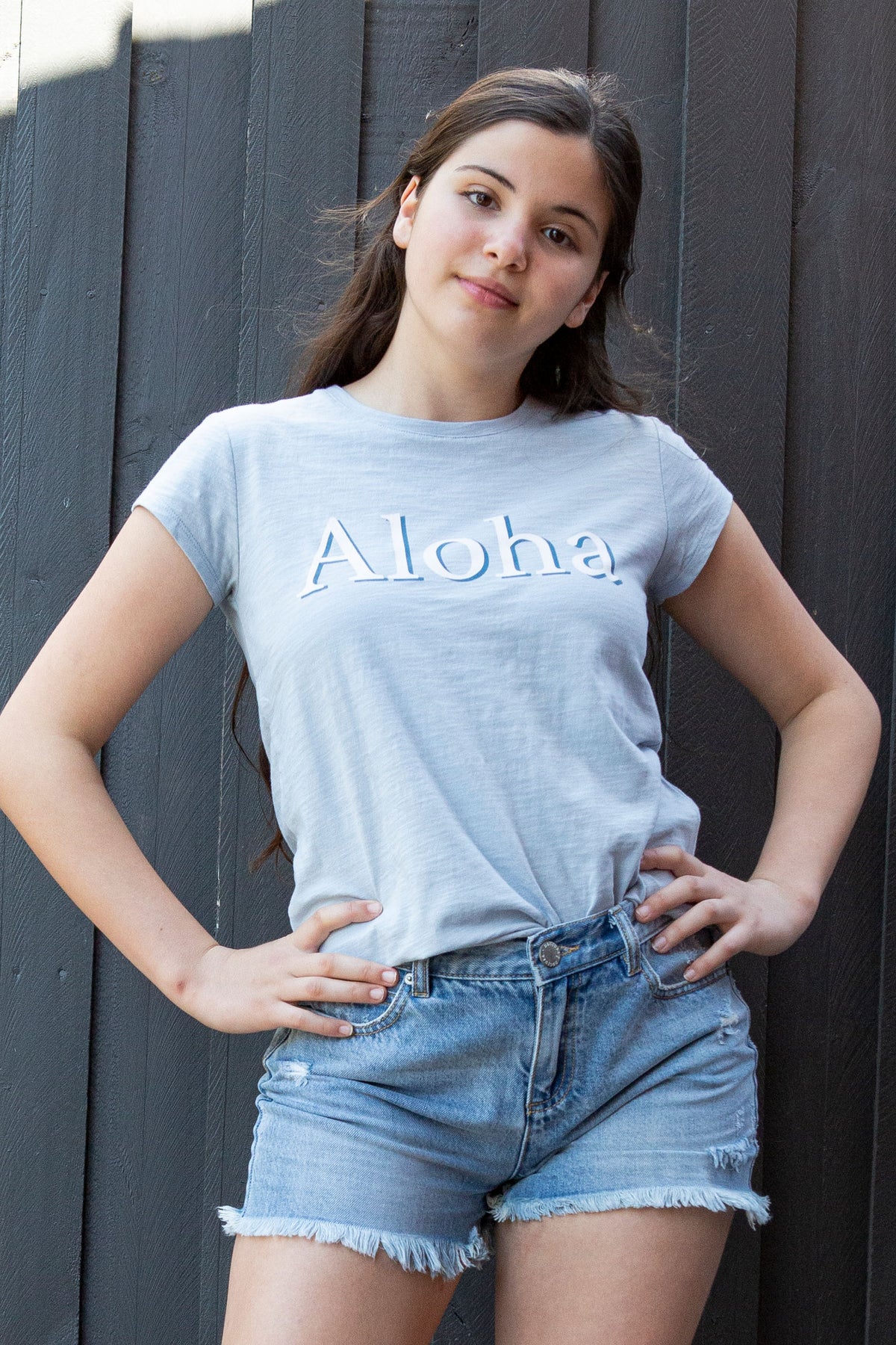 [TEST] Kids Shadow Aloha Tee