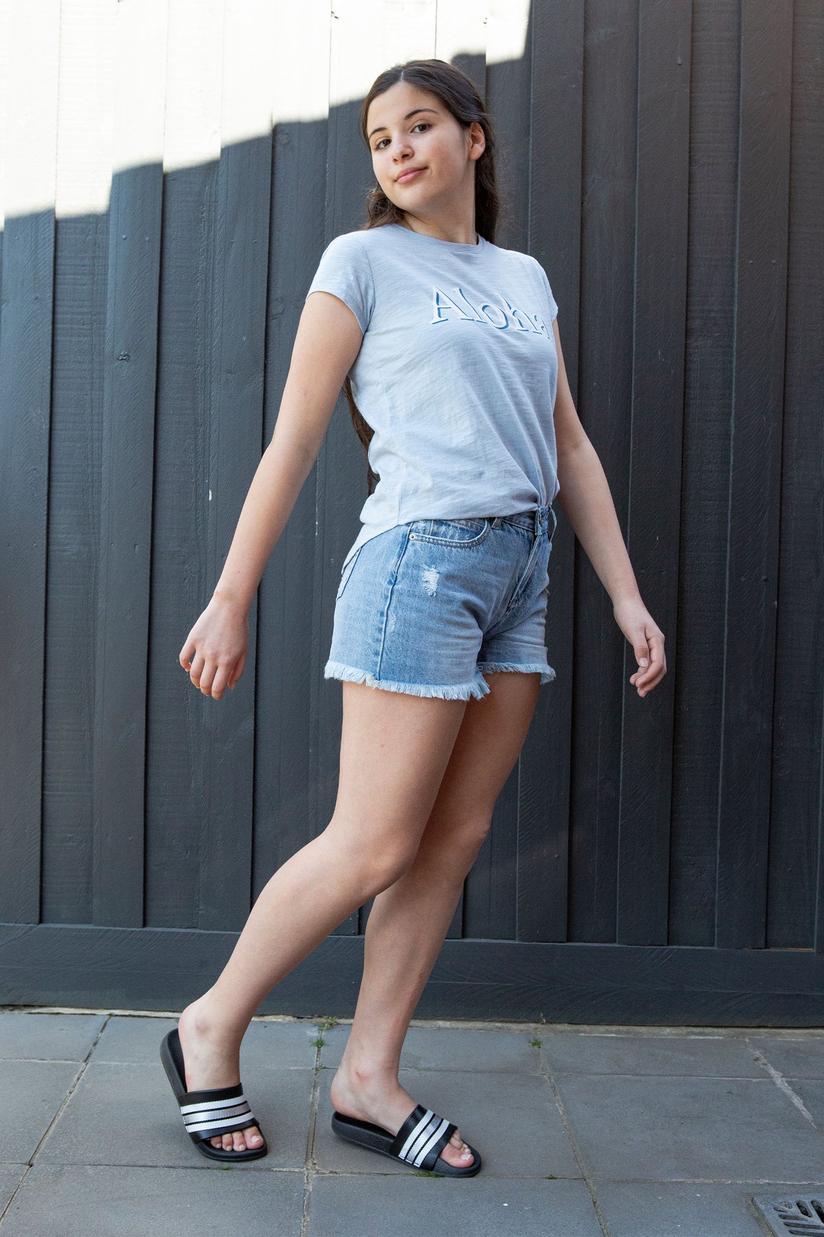[TEST] Kids Shadow Aloha Tee