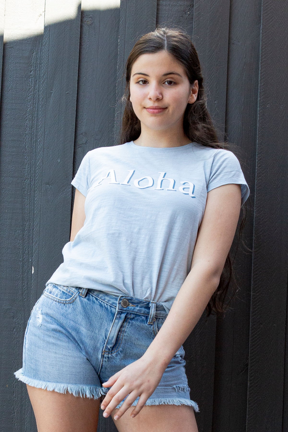 [TEST] Kids Shadow Aloha Tee