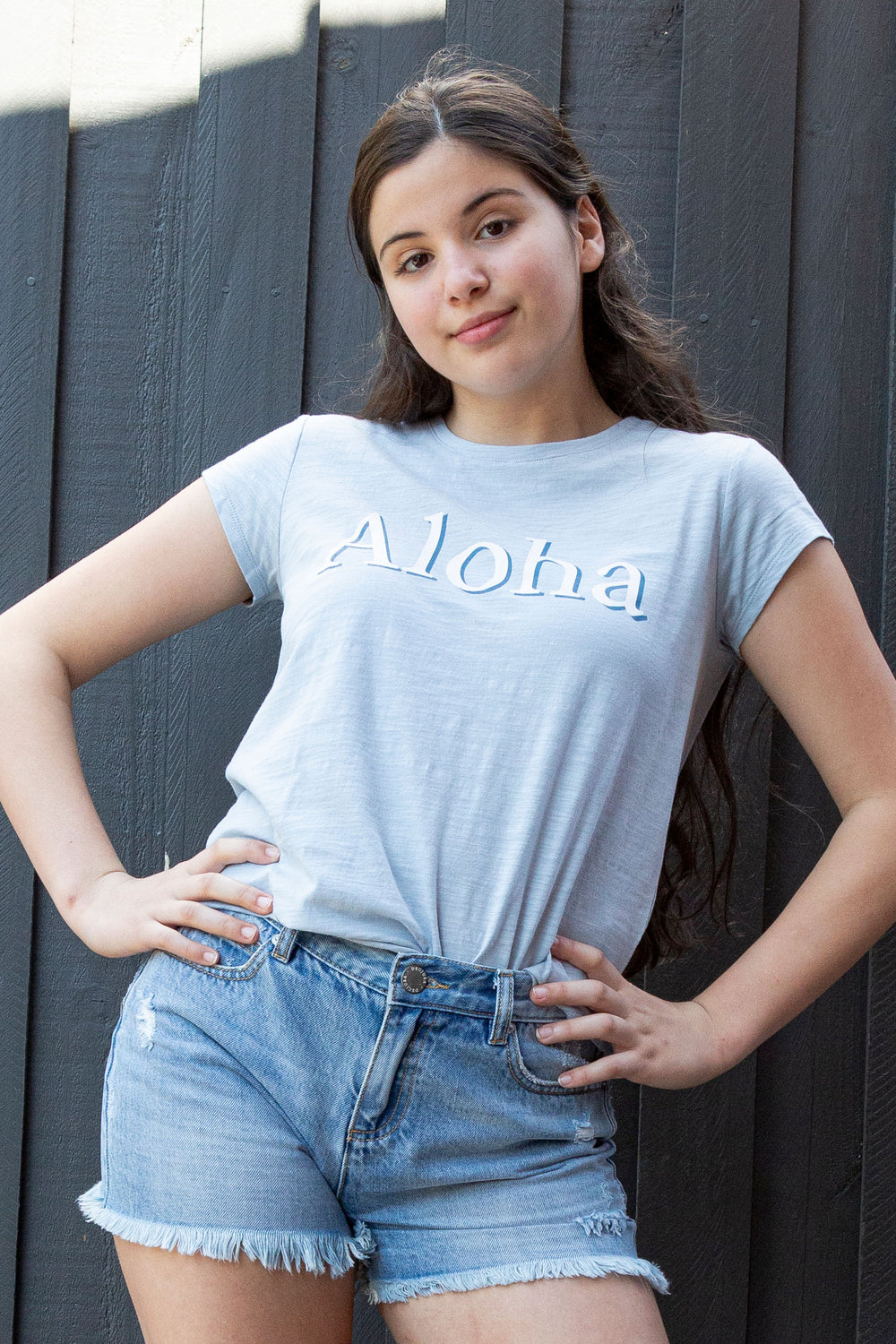 [TEST] Kids Shadow Aloha Tee