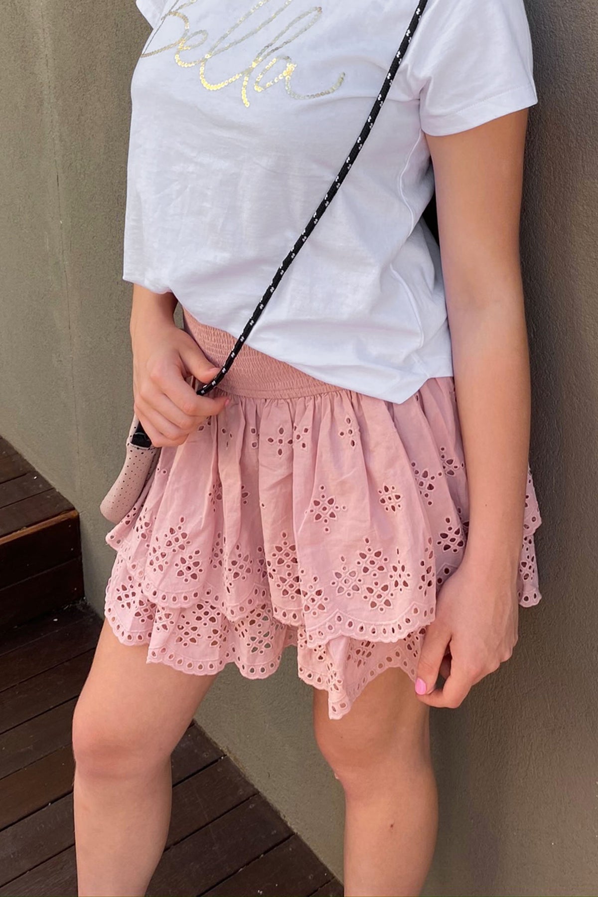 [TEST] Kids Sienna Broderie Skirt