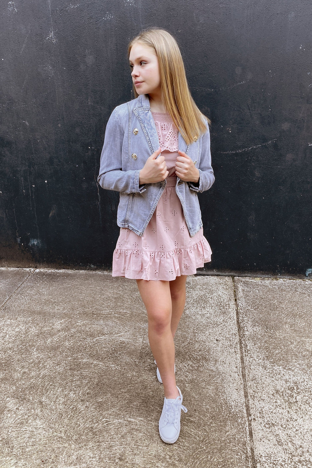 [TEST] Kids George Broderie Dress