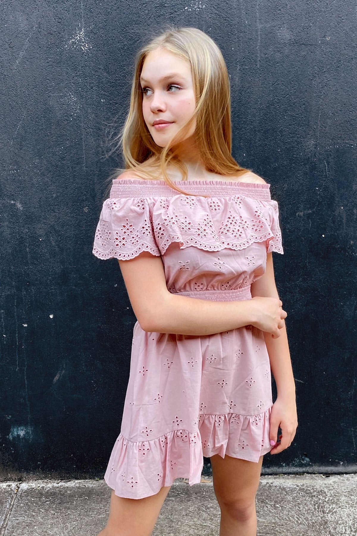 [TEST] Kids George Broderie Dress