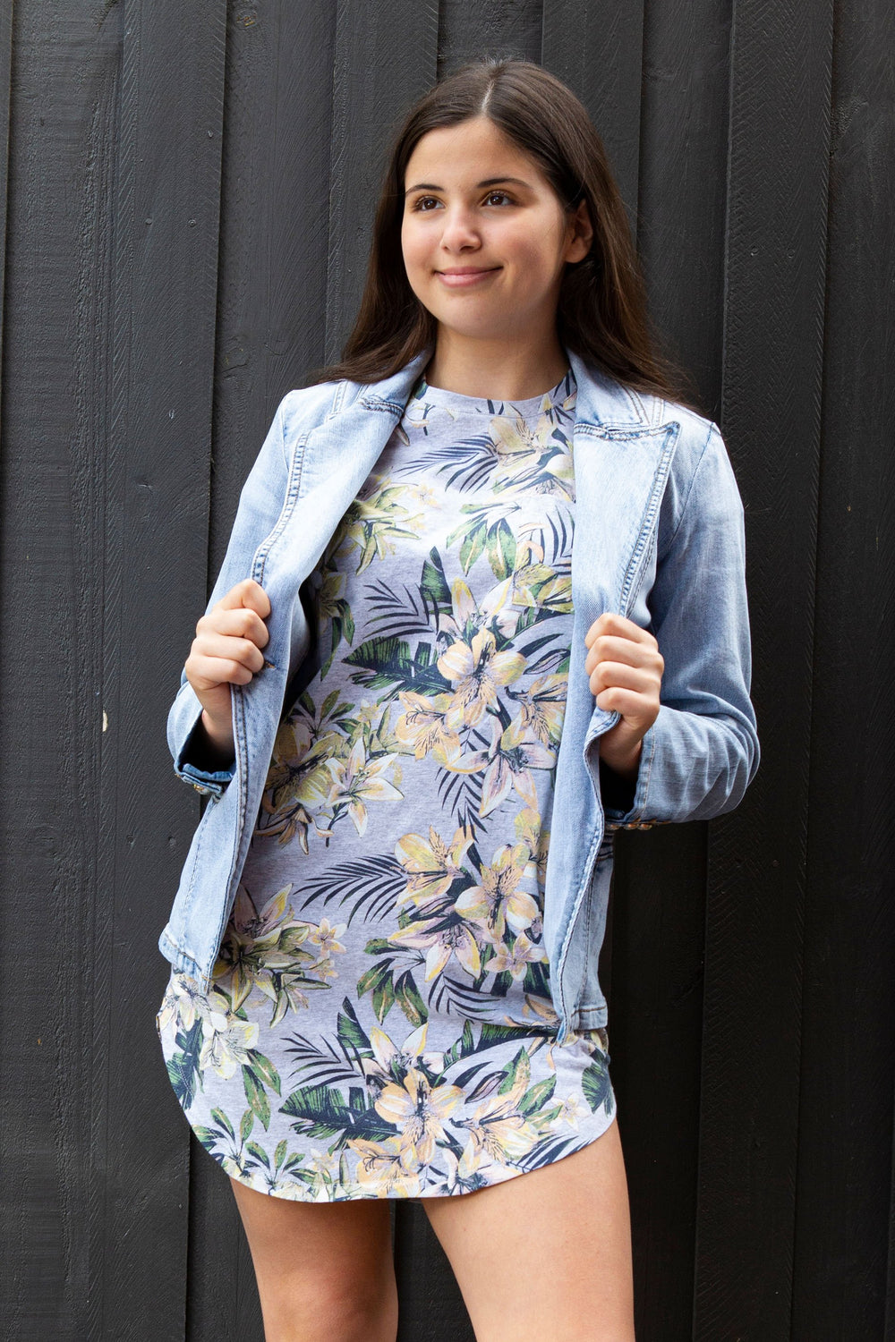 [TEST] Kids Tia Print Tshirt Dress