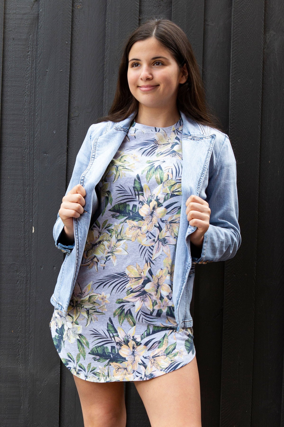 [TEST] Kids Tia Print Tshirt Dress