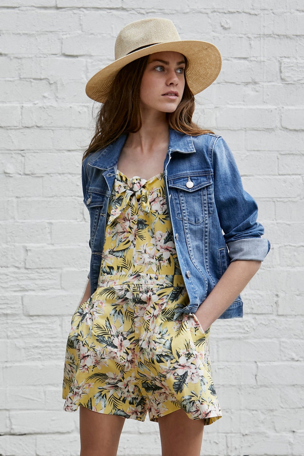 [TEST] Girls Cara Knot Up Playsuit