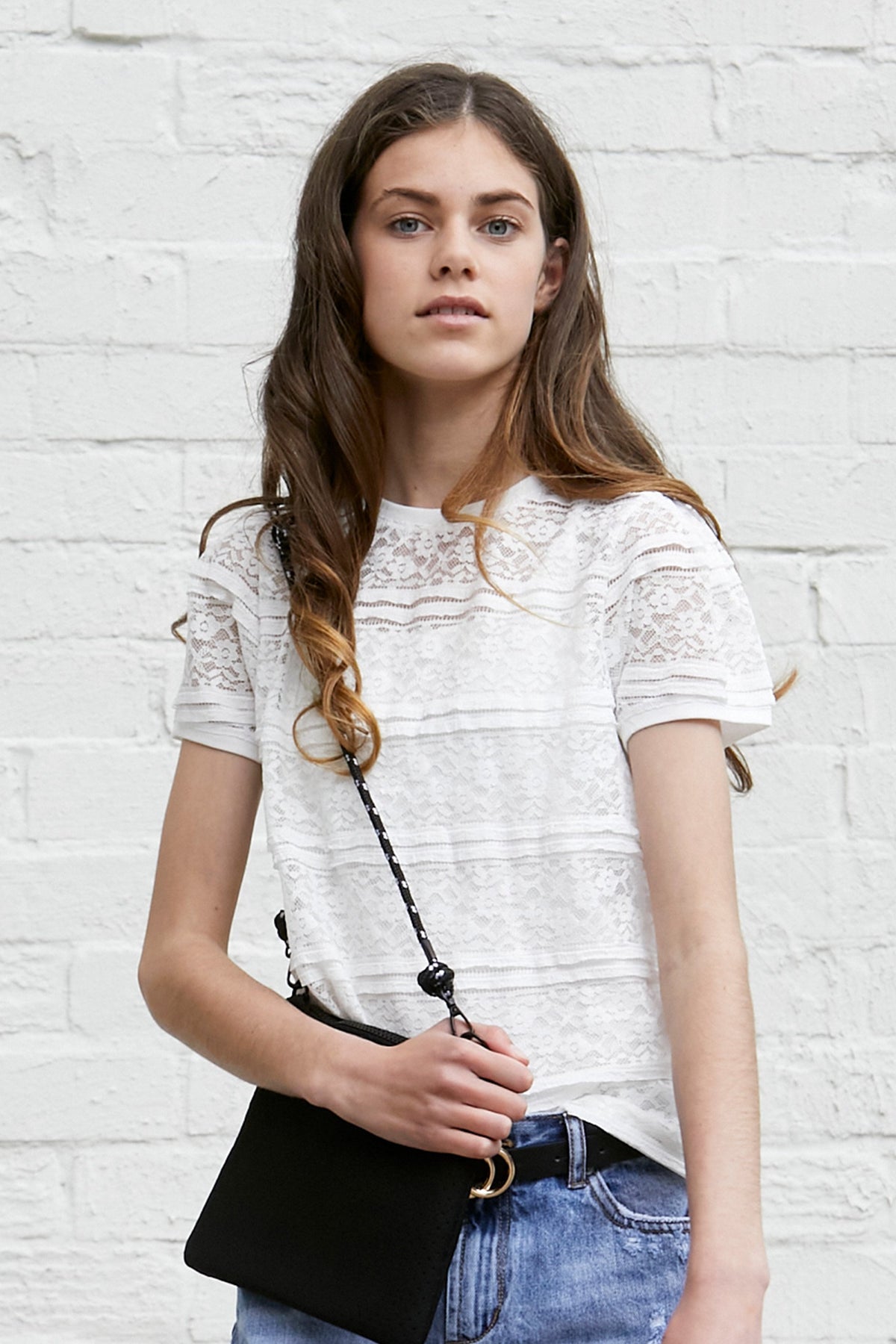 [TEST] Kids Maci Lace Tee