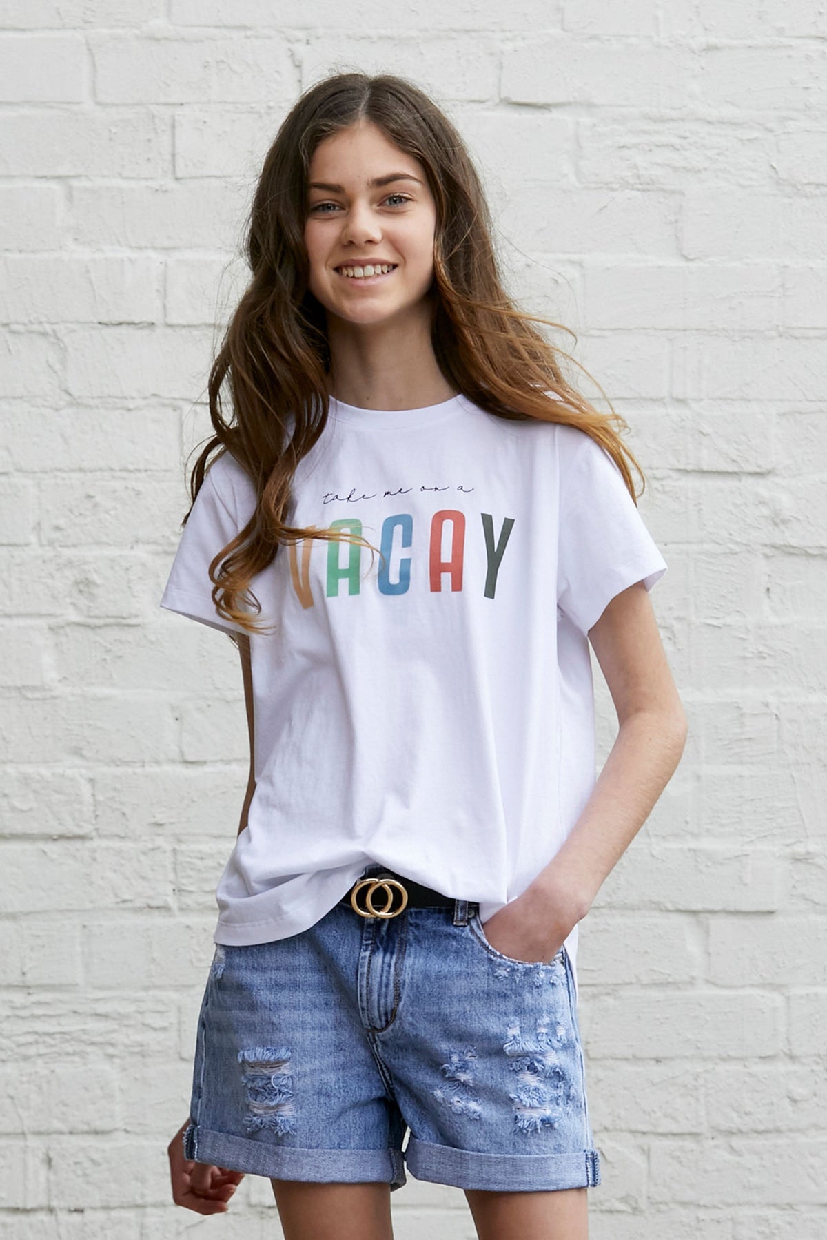 [TEST] Kids Take Me On A Vacay Tee