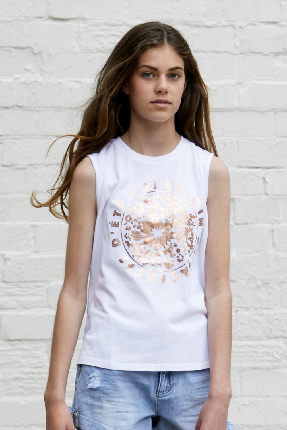 [TEST] Kids Floral Print Tank